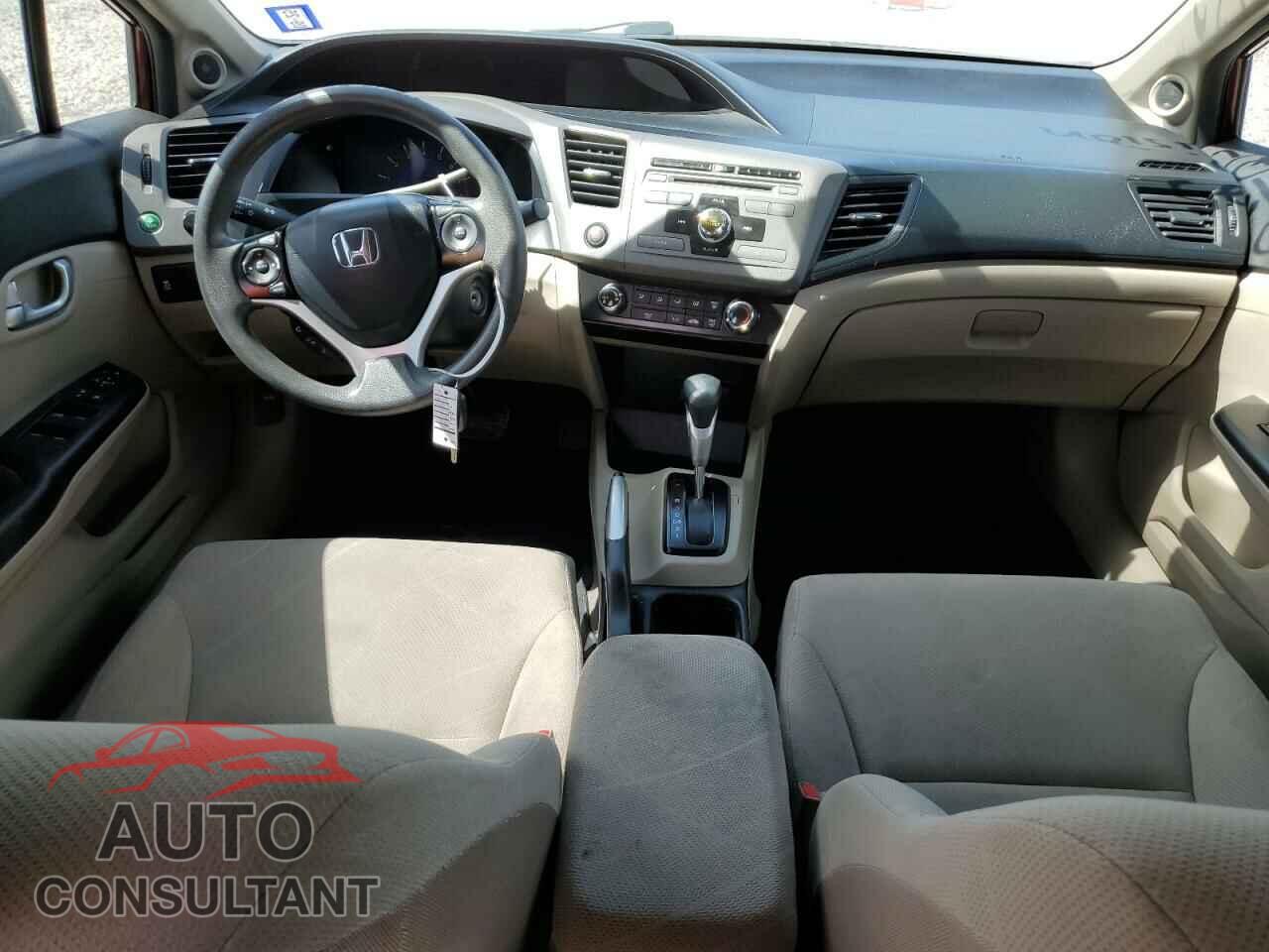 HONDA CIVIC 2012 - 19XFB2F8XCE383695