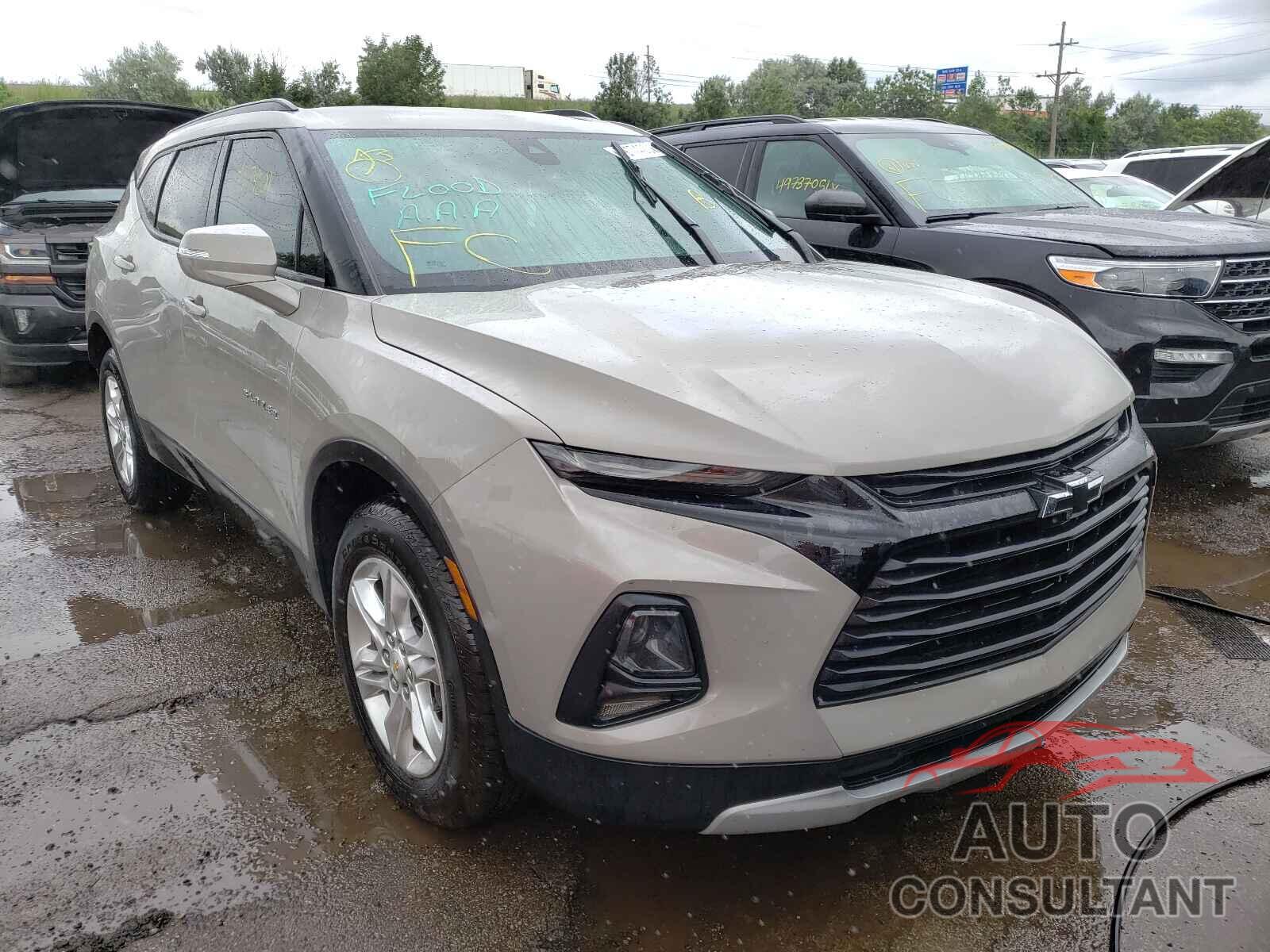 CHEVROLET BLAZER 2021 - 3GNKBCRS7MS552092