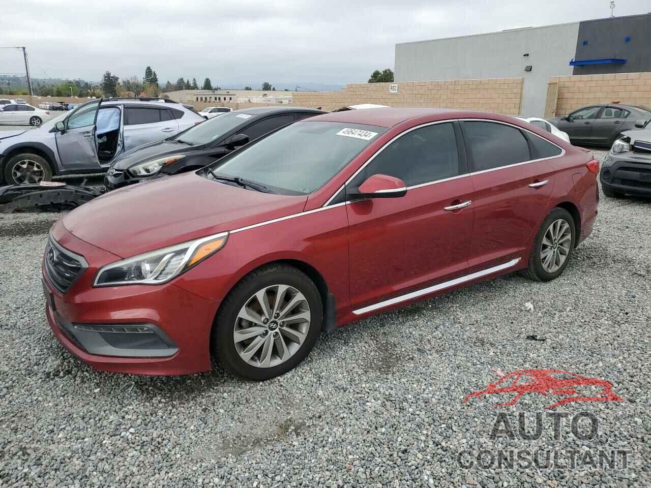 HYUNDAI SONATA 2016 - 5NPE34AF3GH393027