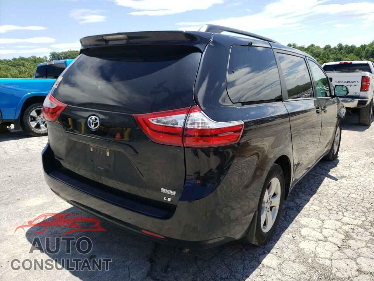 TOYOTA SIENNA 2017 - 5TDKZ3DC6HS885947