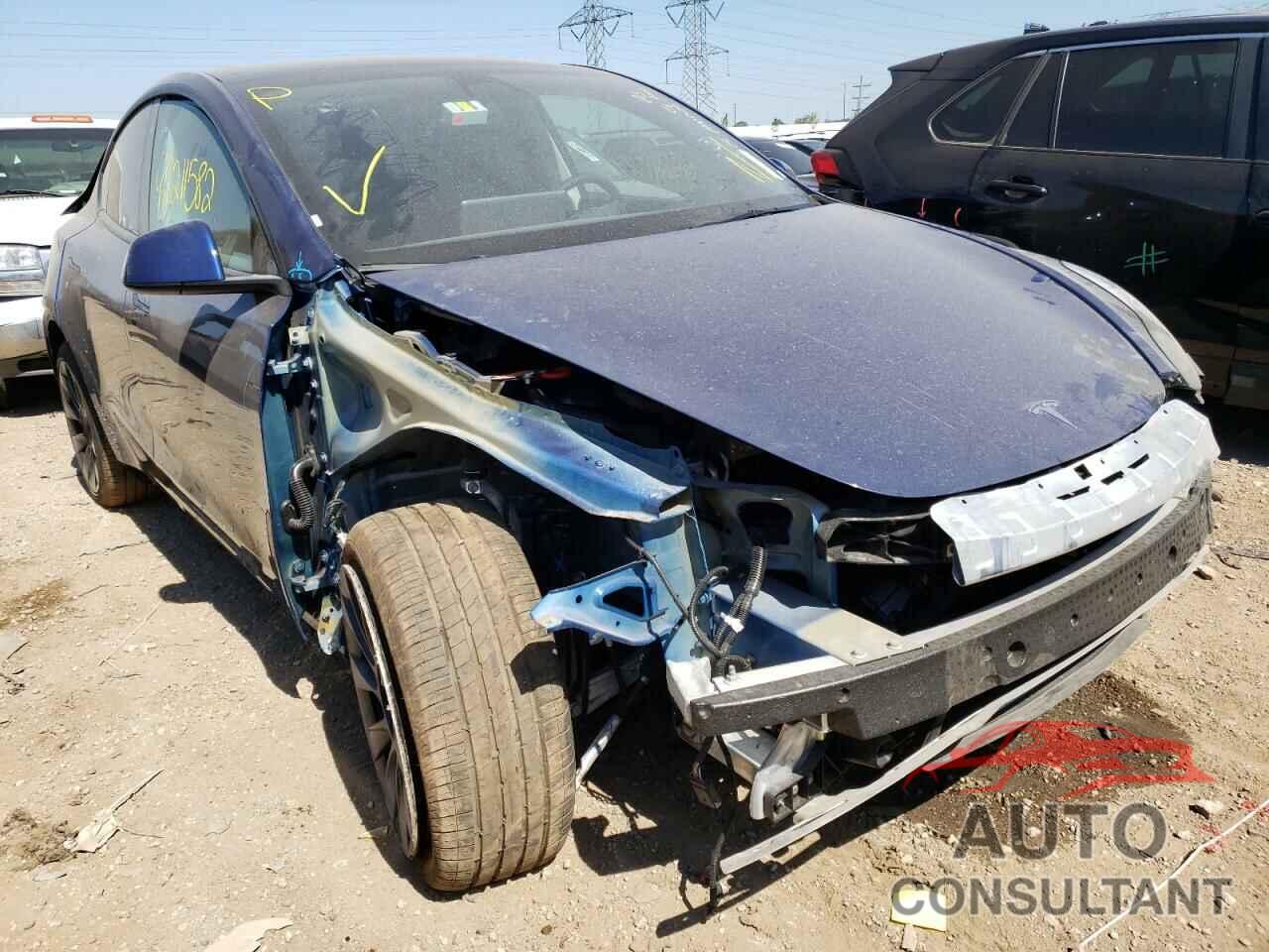 TESLA MODEL Y 2022 - 7SAYGDEE9NF387430