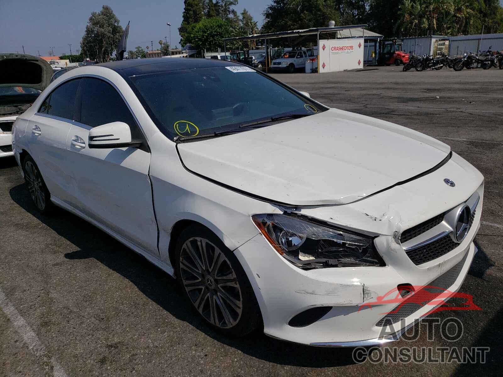 MERCEDES-BENZ CLA-CLASS 2018 - WDDSJ4GB9JN659998