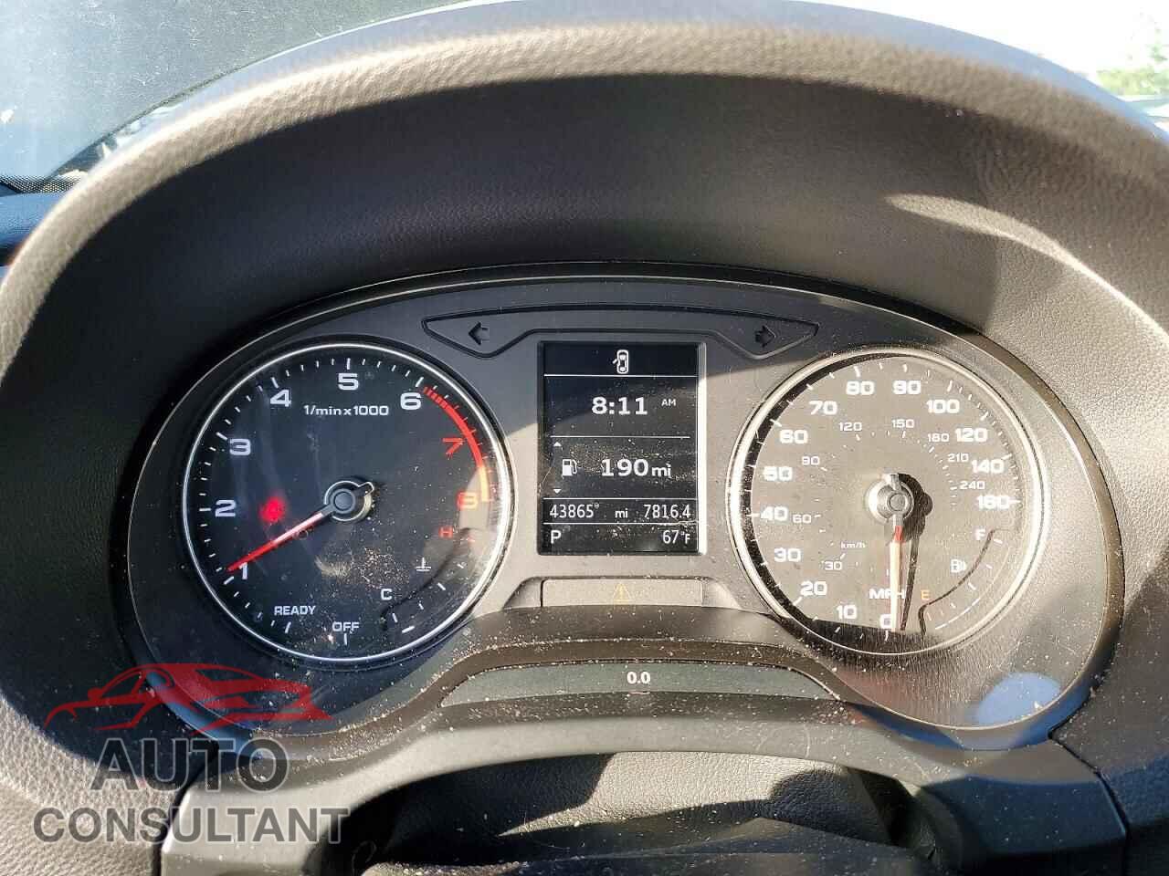 AUDI A3 2017 - WAUB8GFF1H1047210