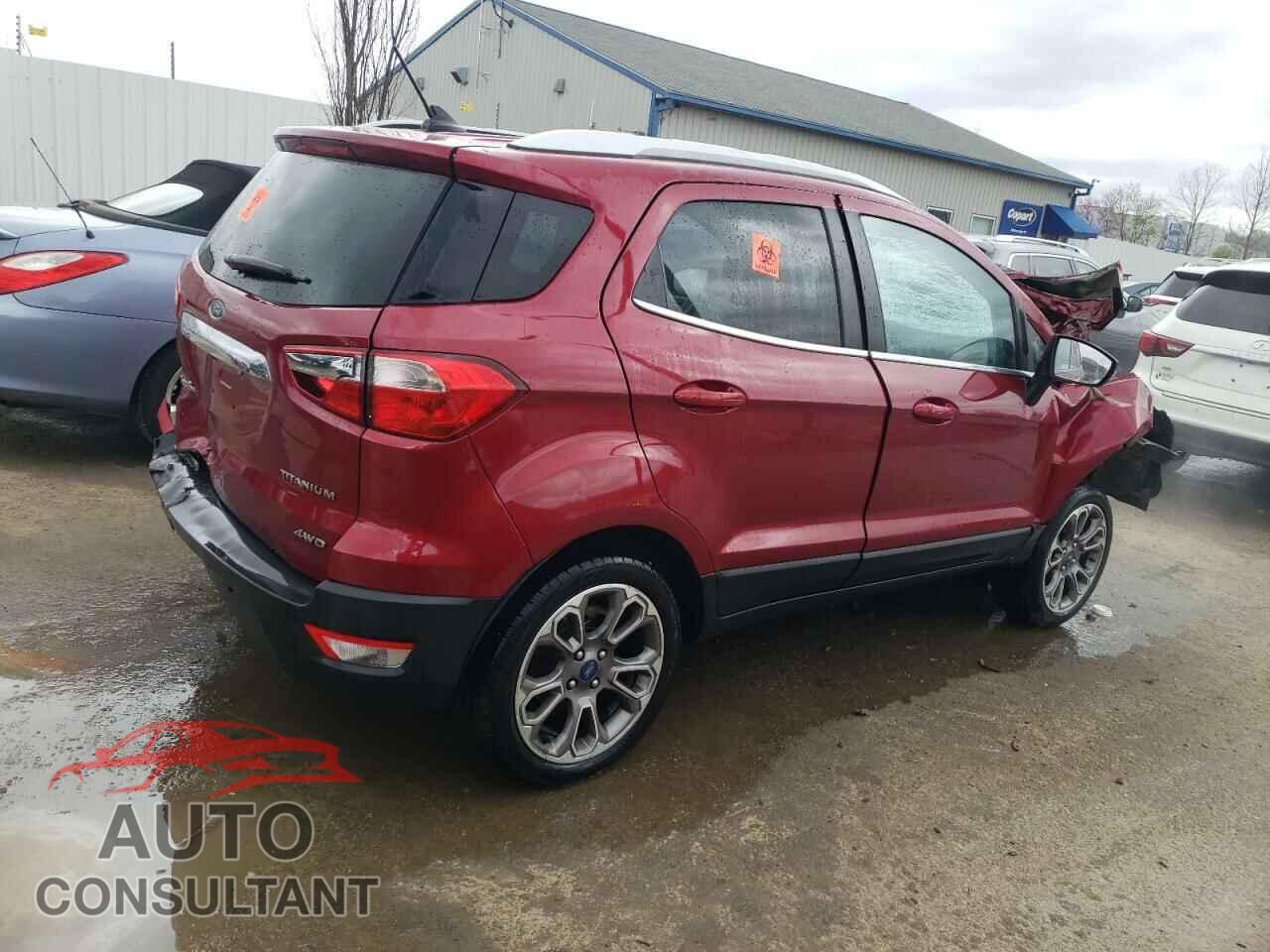 FORD ECOSPORT 2020 - MAJ6S3KL8LC337442