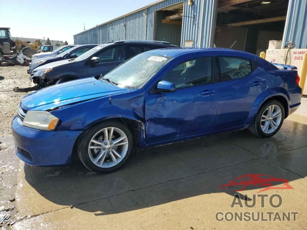 DODGE AVENGER 2012 - 1C3CDZCB8CN183341