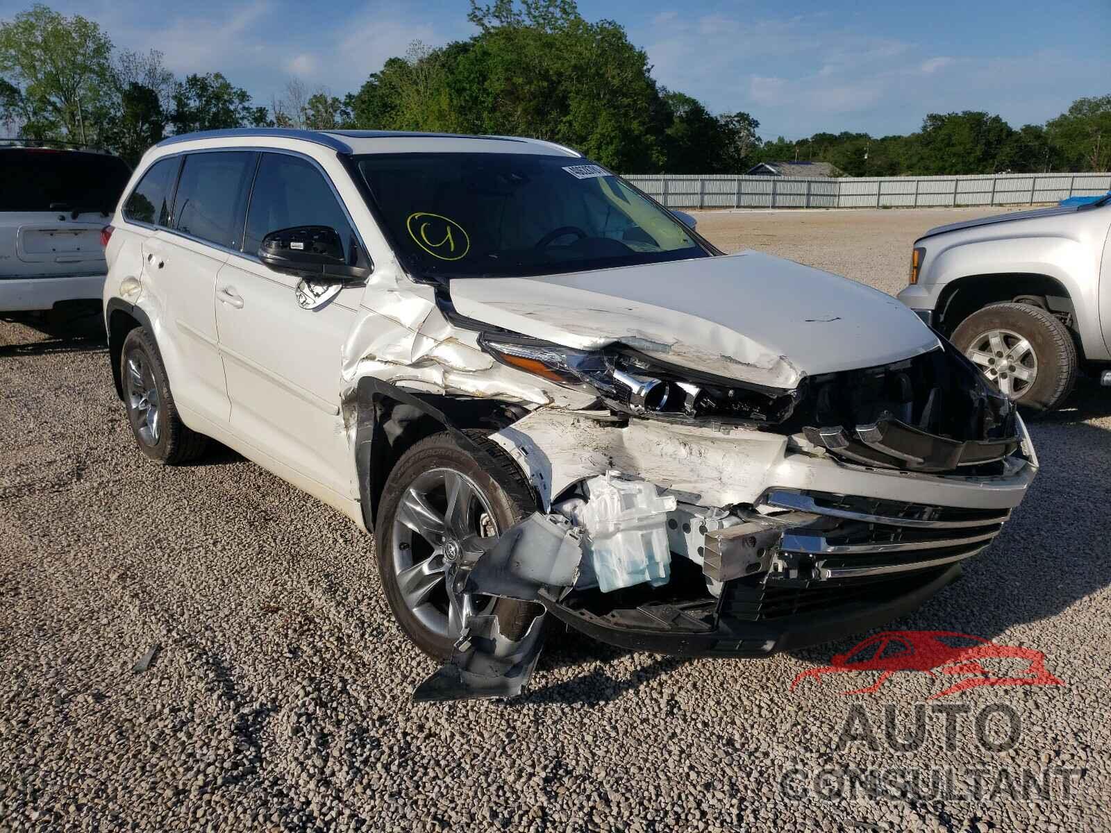 TOYOTA HIGHLANDER 2018 - 5TDYZRFH2JS251210