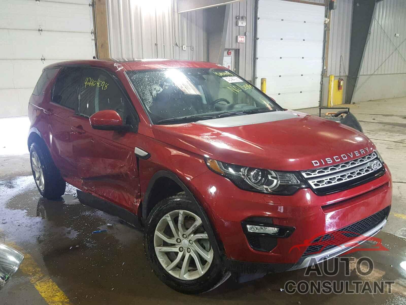 LAND ROVER DISCOVERY SPORT HSE 2016 - SALCR2BG8GH628059
