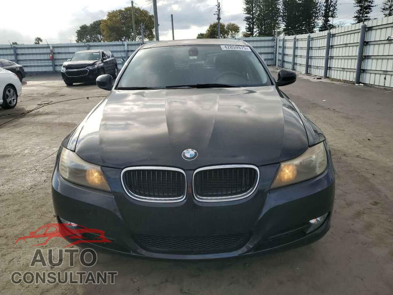 BMW 3 SERIES 2011 - WBAPH7C55BE126381