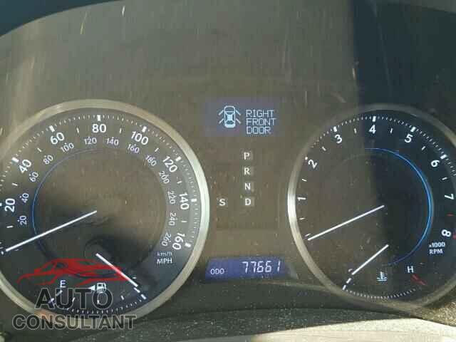 LEXUS IS250 2011 - JTHBF5C20B5149594