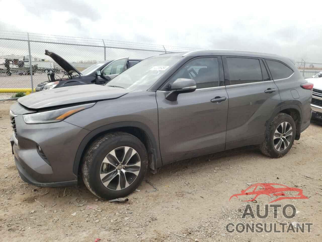 TOYOTA HIGHLANDER 2021 - 5TDGZRAH8MS058714