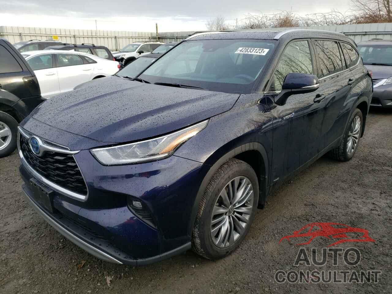 TOYOTA HIGHLANDER 2020 - 5TDEBRCH6LS004609