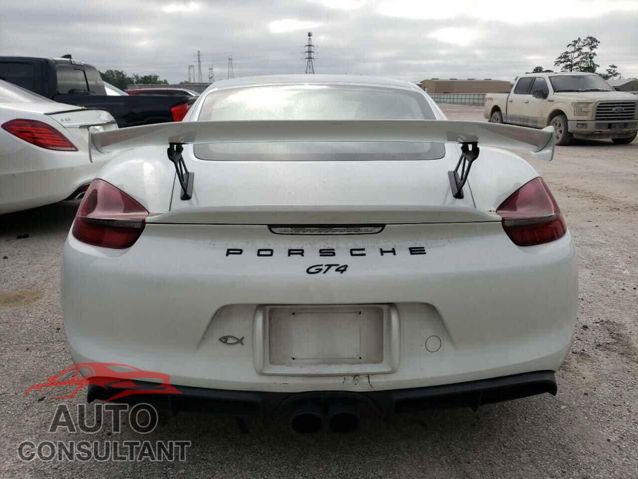 PORSCHE CAYMAN 2016 - WP0AC2A80GK192529
