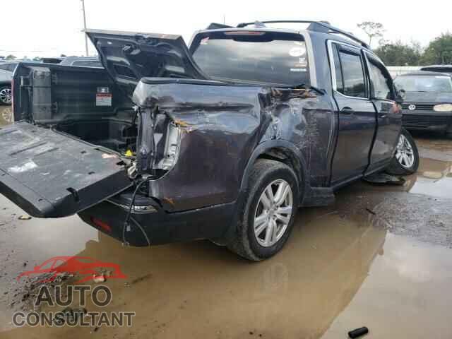 HONDA RIDGELINE 2017 - 5FPYK2F20HB010128
