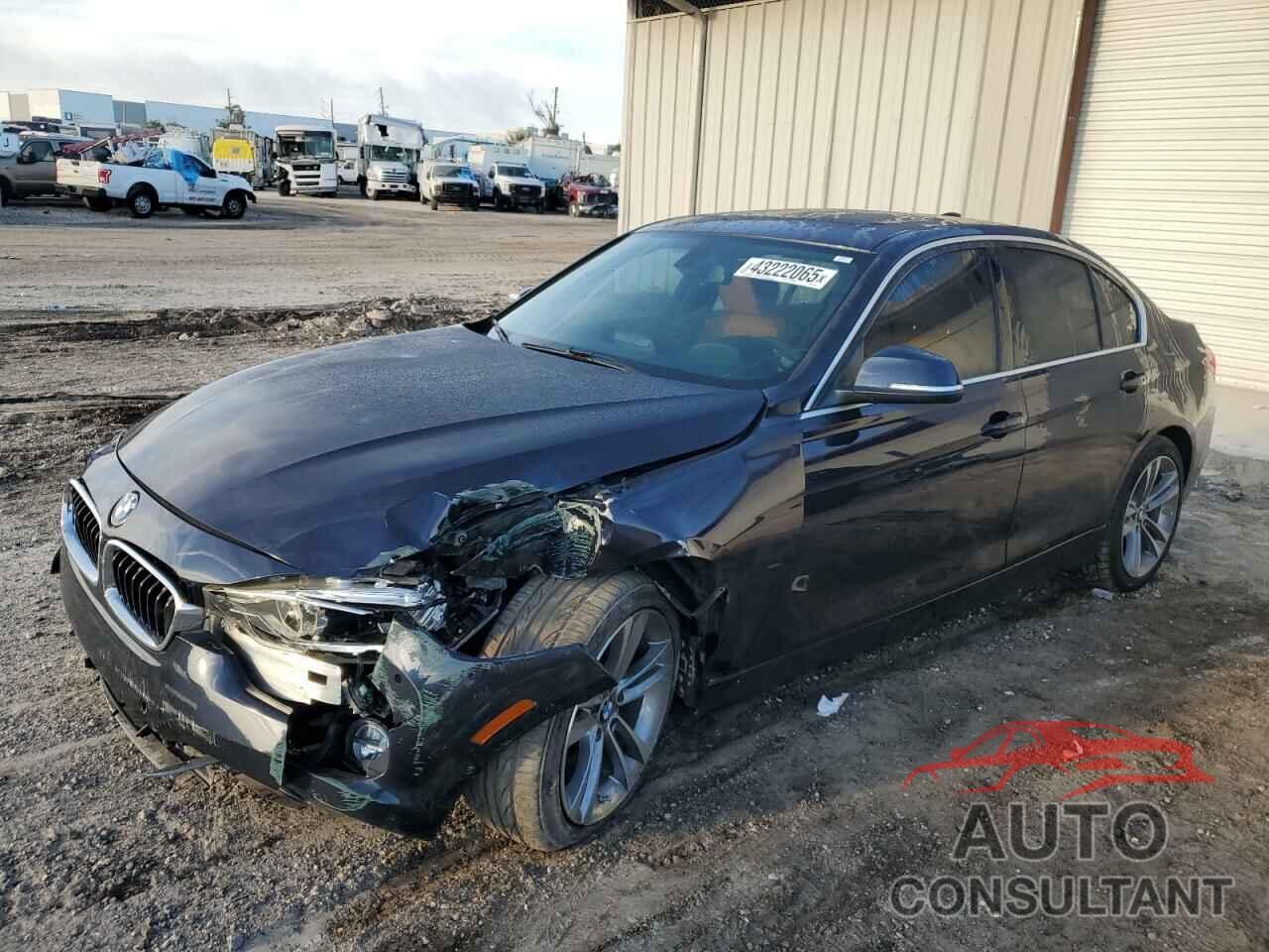 BMW 3 SERIES 2017 - WBA8B9G57HNU51070