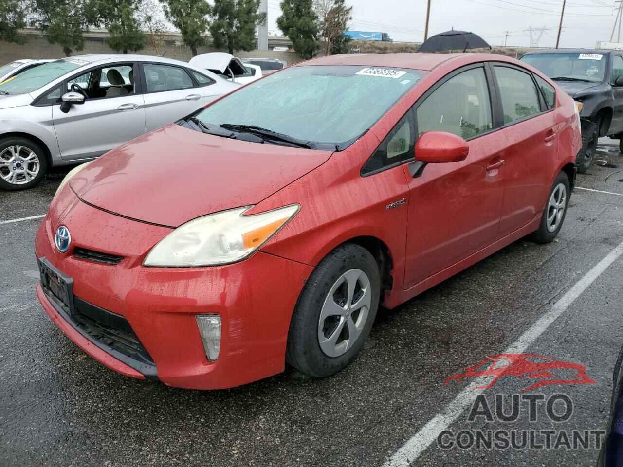 TOYOTA PRIUS 2012 - JTDKN3DUXC1615131