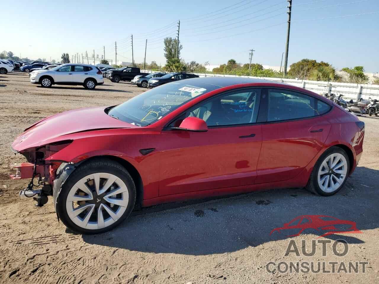 TESLA MODEL 3 2022 - 5YJ3E1EA3NF371054