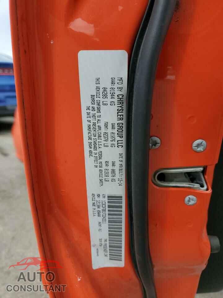 DODGE DART 2015 - 1C3CDFBB1FD243311