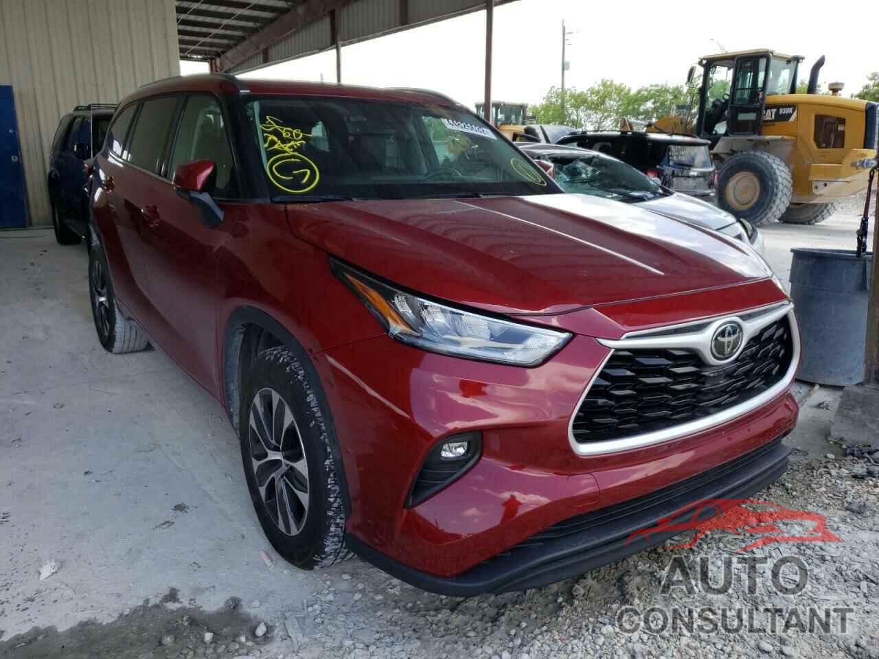 TOYOTA HIGHLANDER 2020 - 5TDHZRAH8LS510390