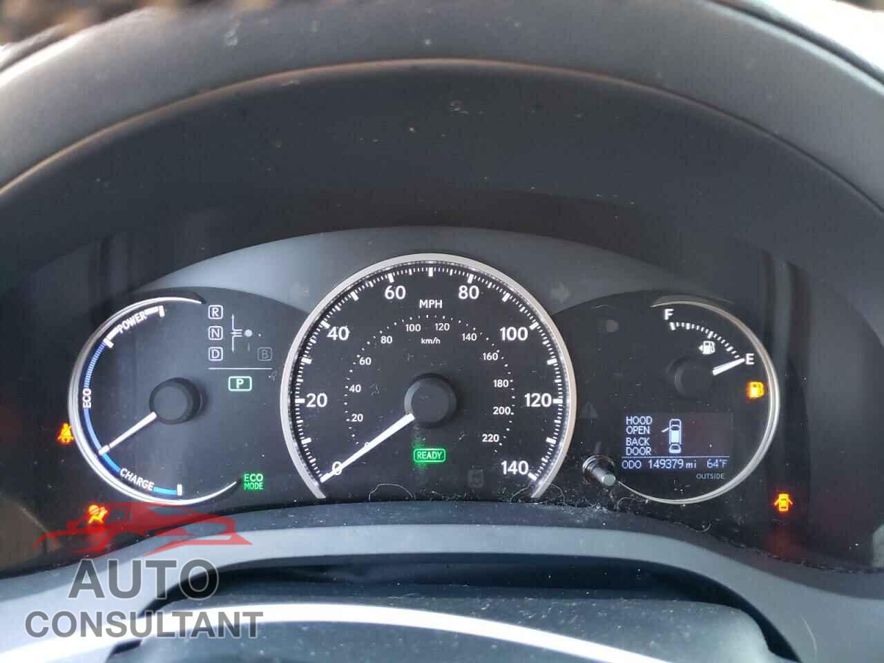LEXUS CT 200 2016 - JTHKD5BH2G2260460