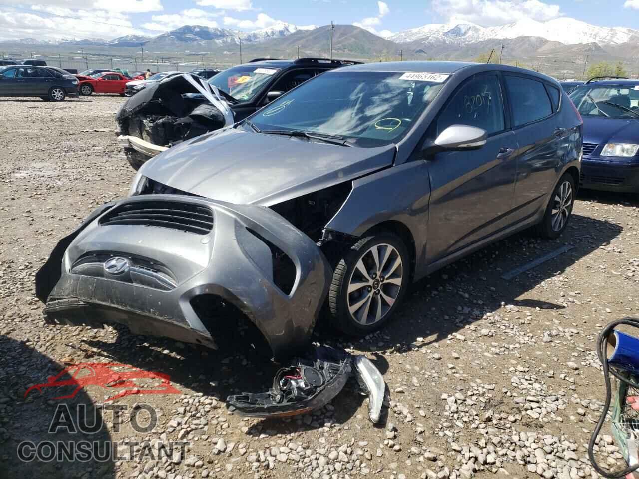 HYUNDAI ACCENT 2016 - KMHCU5AE9GU259092