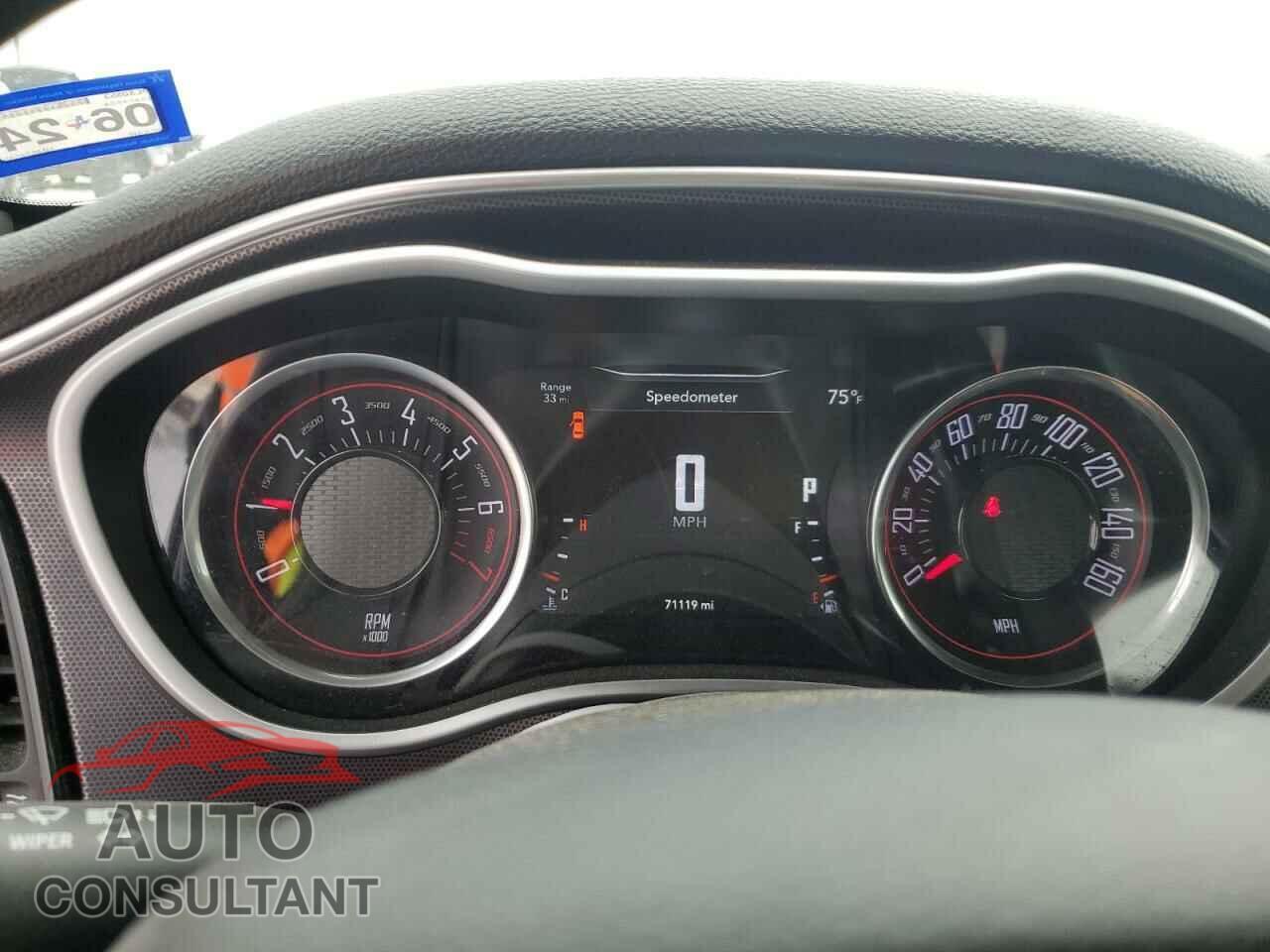 DODGE CHALLENGER 2017 - 2C3CDZAG4HH624588