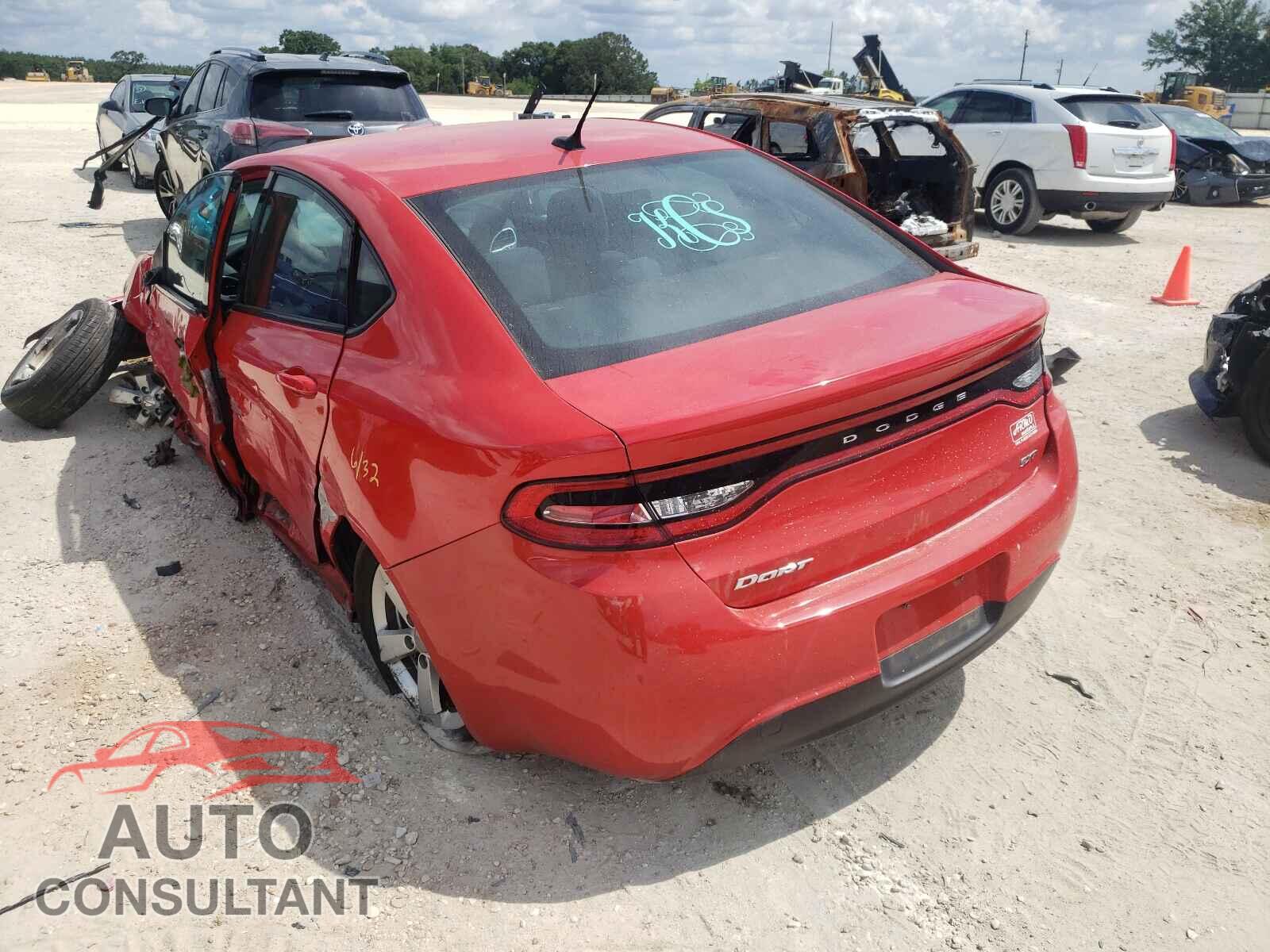DODGE DART 2016 - 1C3CDFBB6GD766437