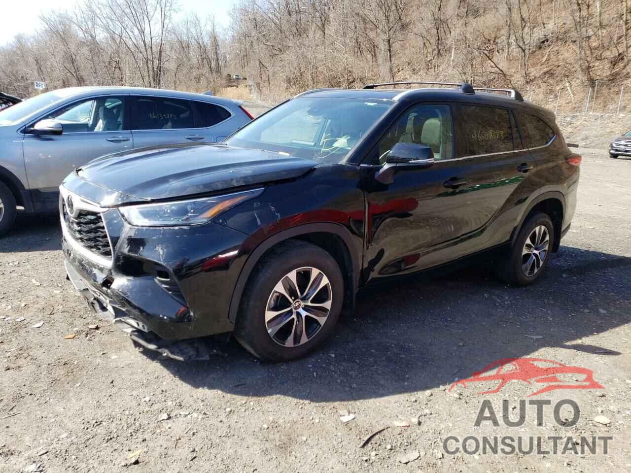 TOYOTA HIGHLANDER 2022 - 5TDGZRBH6NS573551