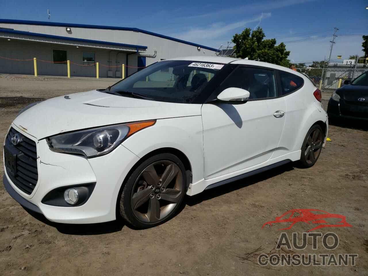 HYUNDAI VELOSTER 2015 - KMHTC6AE0FU223301