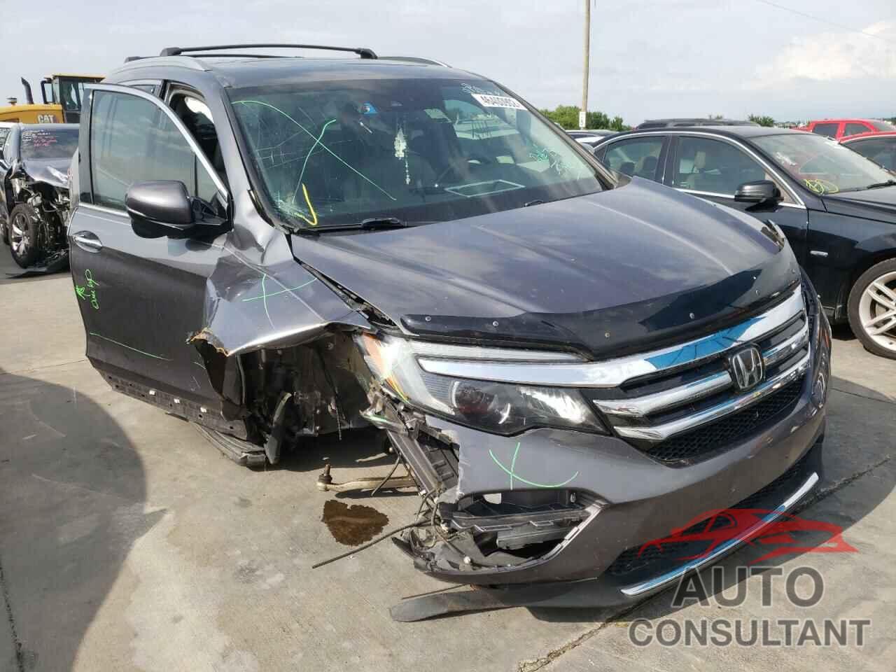 HONDA PILOT 2016 - 5FNYF6H92GB046724