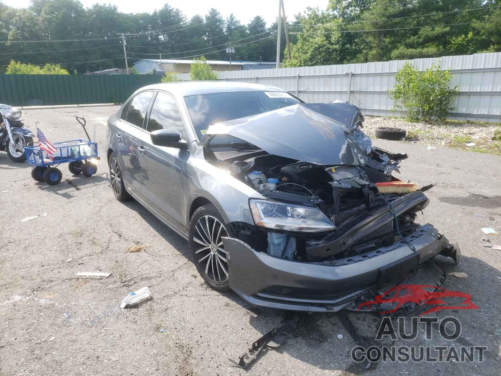 VOLKSWAGEN JETTA 2017 - 3VWD17AJ4HM392887