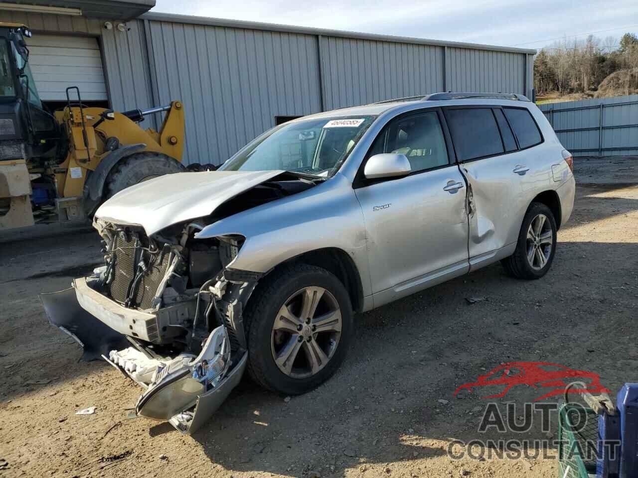 TOYOTA HIGHLANDER 2009 - JTEDS43A192092594