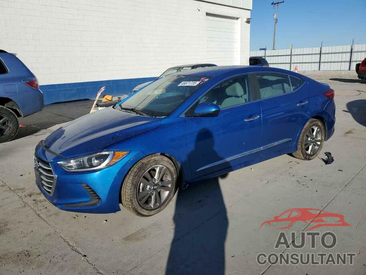 HYUNDAI ELANTRA 2017 - KMHD84LF9HU383146