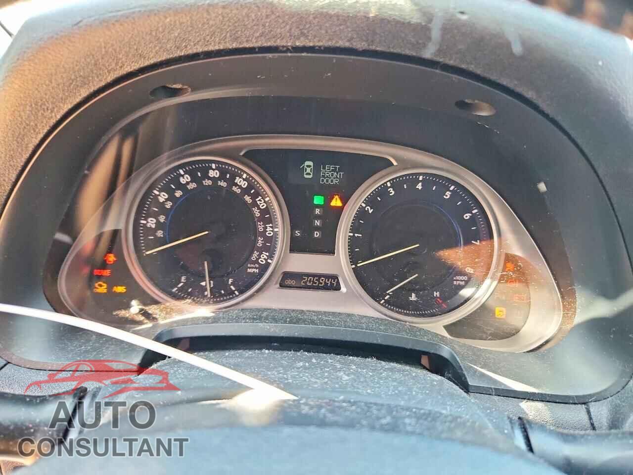 LEXUS IS 2010 - JTHCF5C2XA5040501