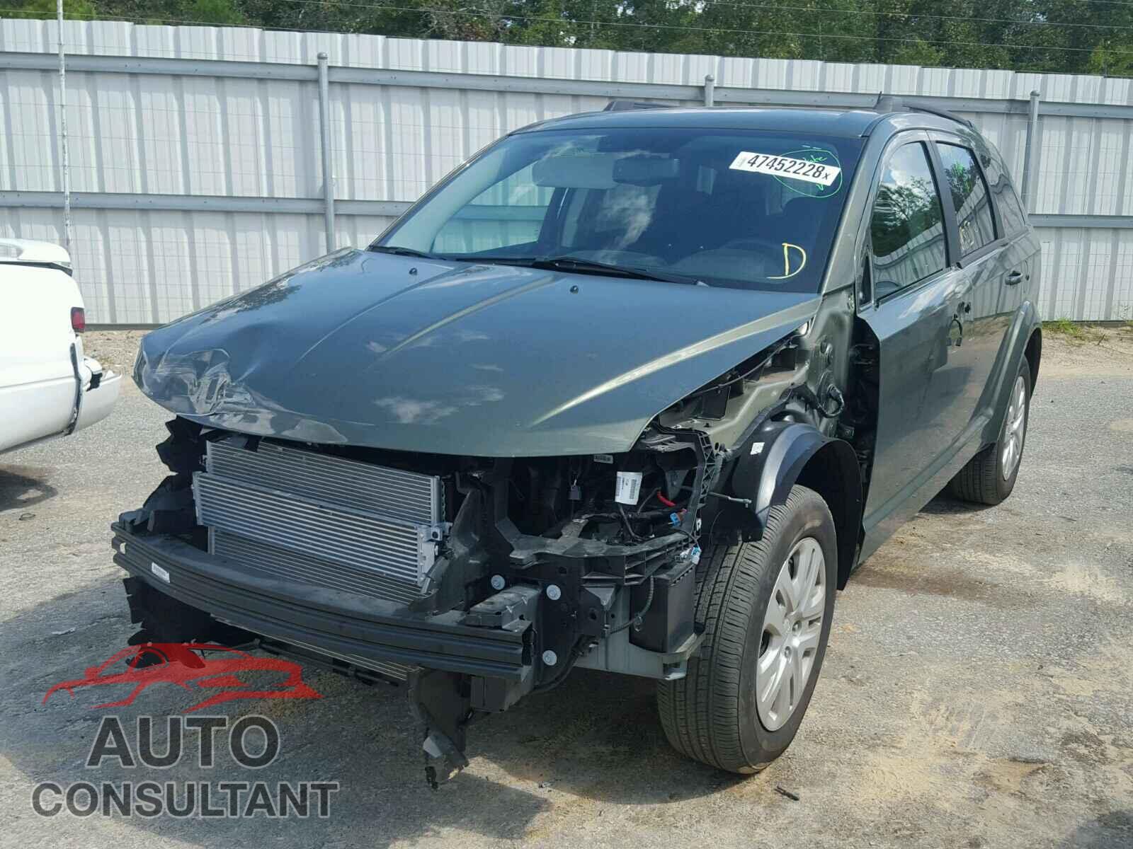 DODGE JOURNEY SE 2017 - 3C4PDCAB1HT622416