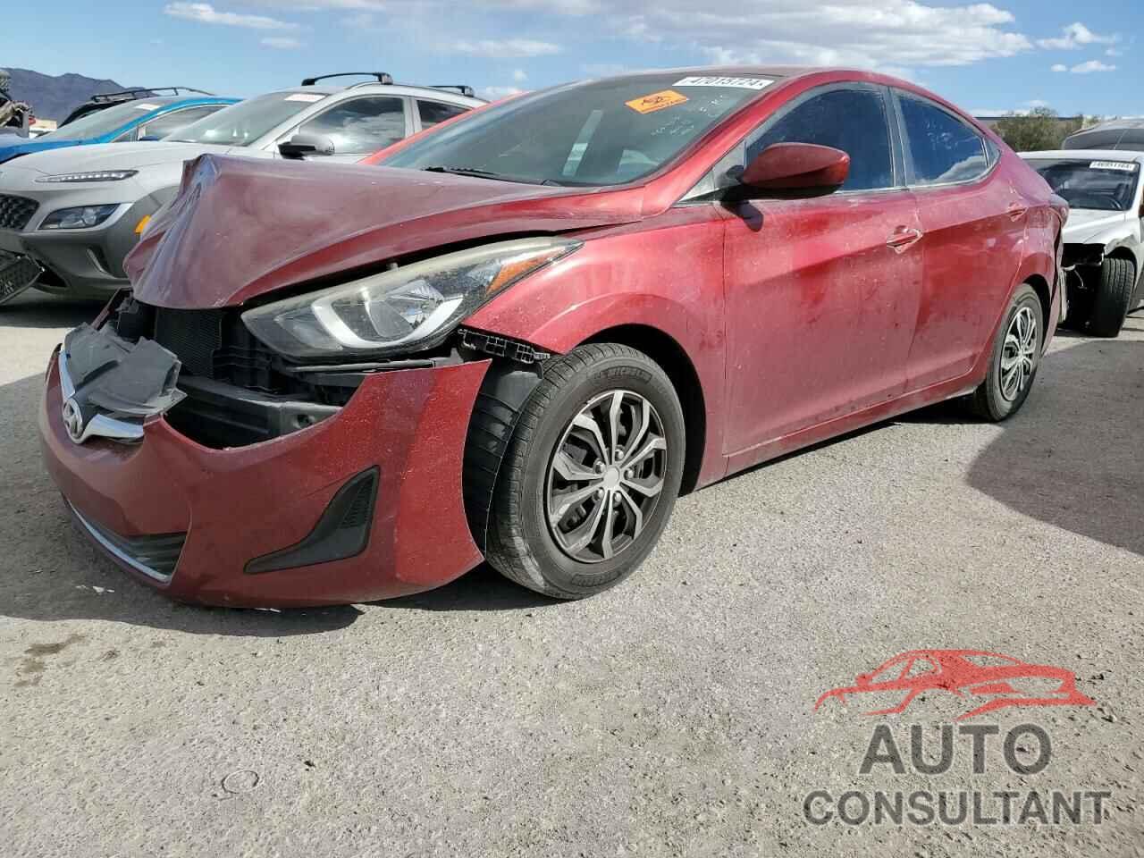 HYUNDAI ELANTRA 2016 - 5NPDH4AE0GH769560