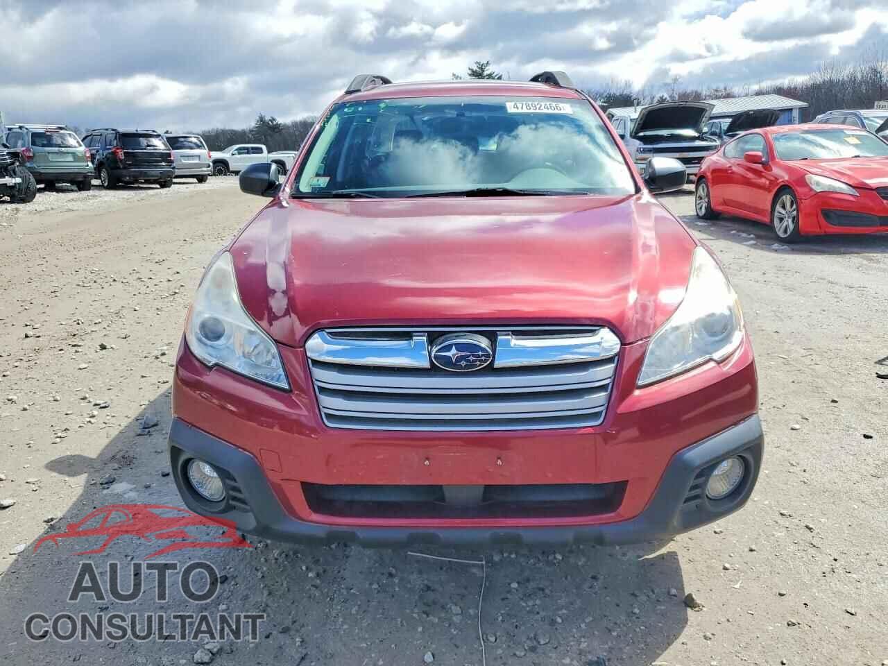 SUBARU OUTBACK 2013 - 4S4BRBAC0D1223914