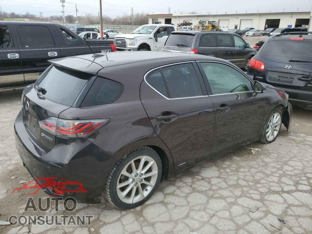LEXUS CT 200 2012 - JTHKD5BH3C2063839