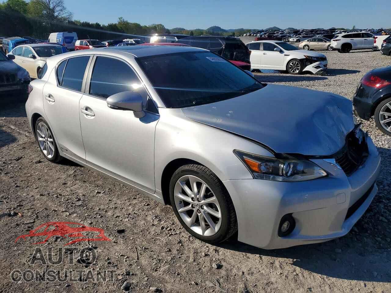 LEXUS CT 200 2012 - JTHKD5BH7C2111472