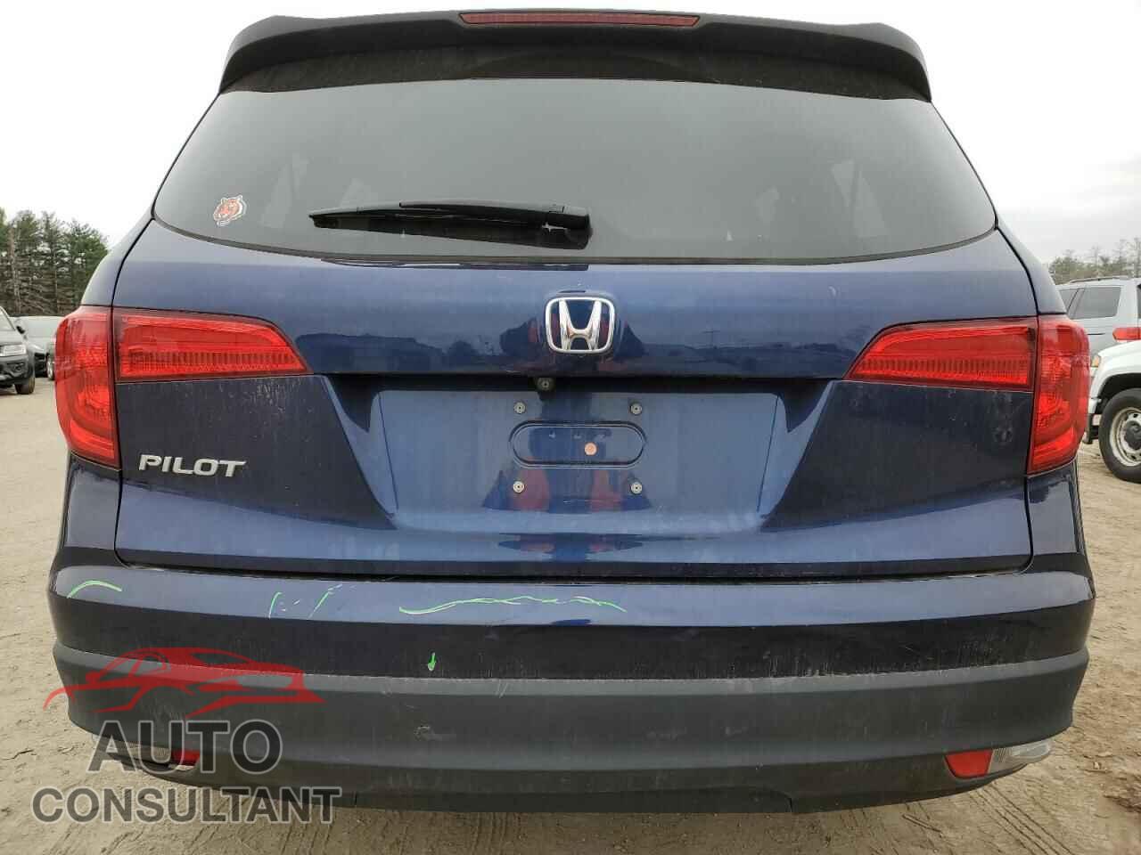 HONDA PILOT 2017 - 5FNYF5H16HB044657