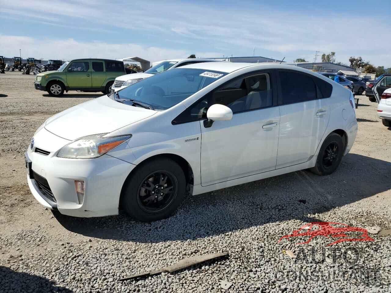 TOYOTA PRIUS 2012 - JTDKN3DU1C1509599