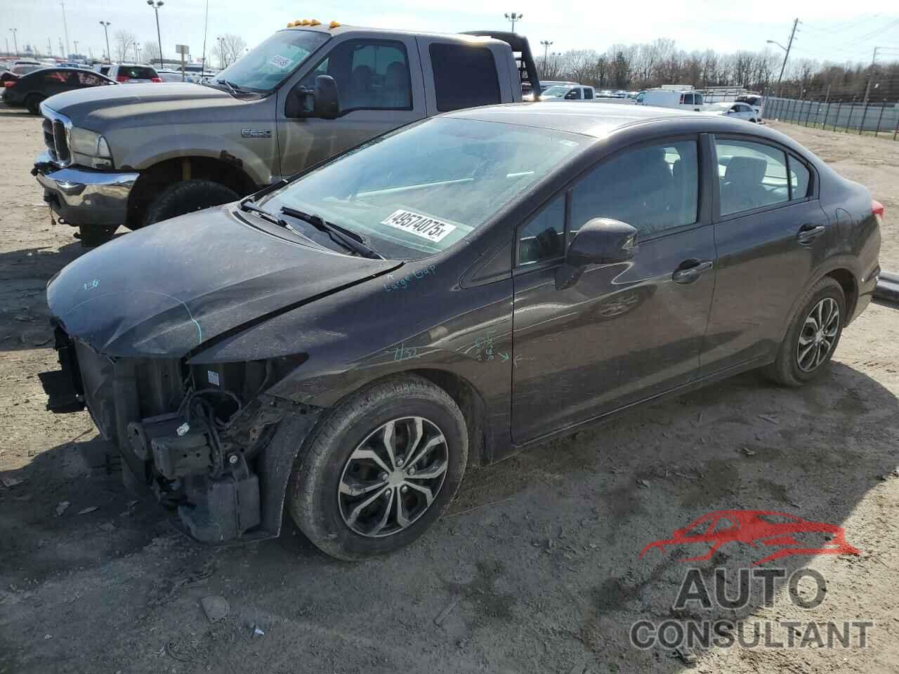 HONDA CIVIC 2013 - 19XFB2F57DE010895