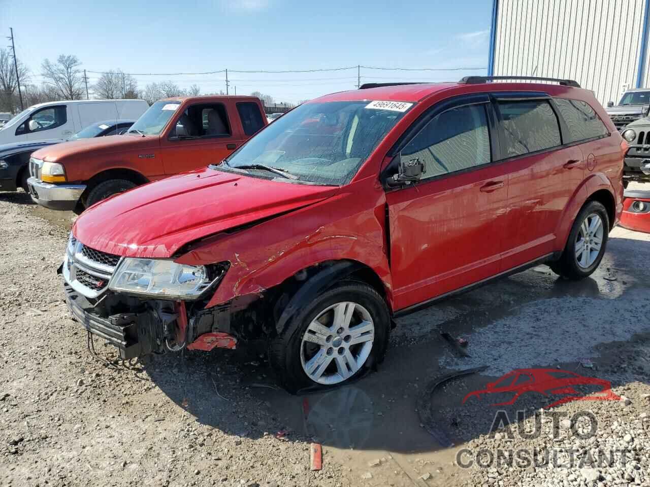 DODGE JOURNEY 2012 - 3C4PDCBB8CT341074