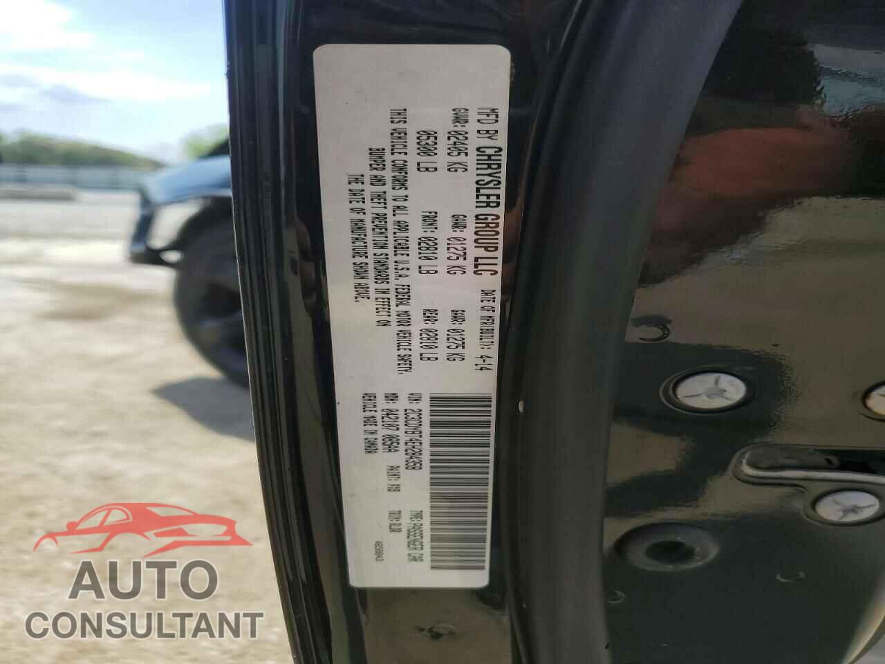 DODGE CHALLENGER 2014 - 2C3CDYBT4EH284358