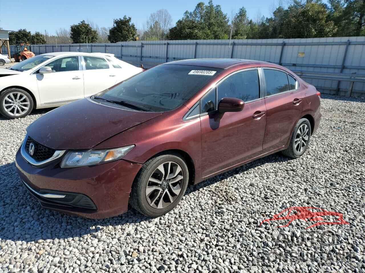 HONDA CIVIC 2014 - 19XFB2F81EE080629