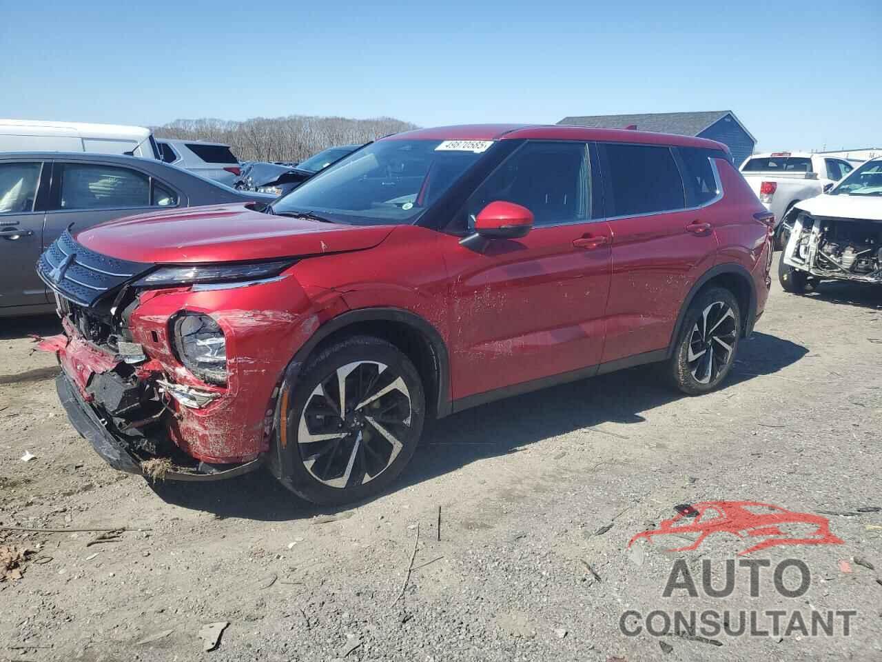 MITSUBISHI OUTLANDER 2022 - JA4J4TA84NZ033448