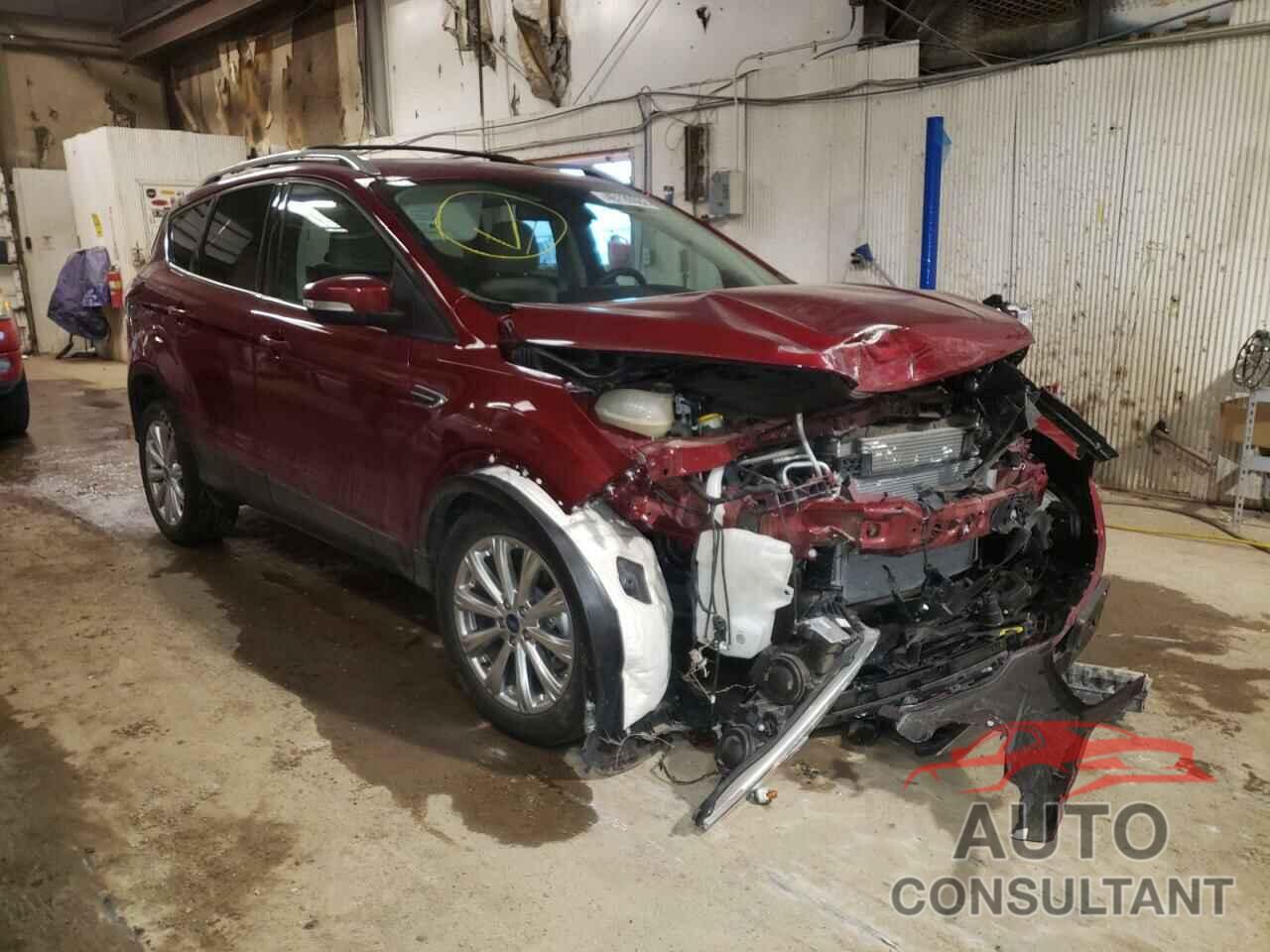 FORD ESCAPE 2017 - 1FMCU9J91HUE95702