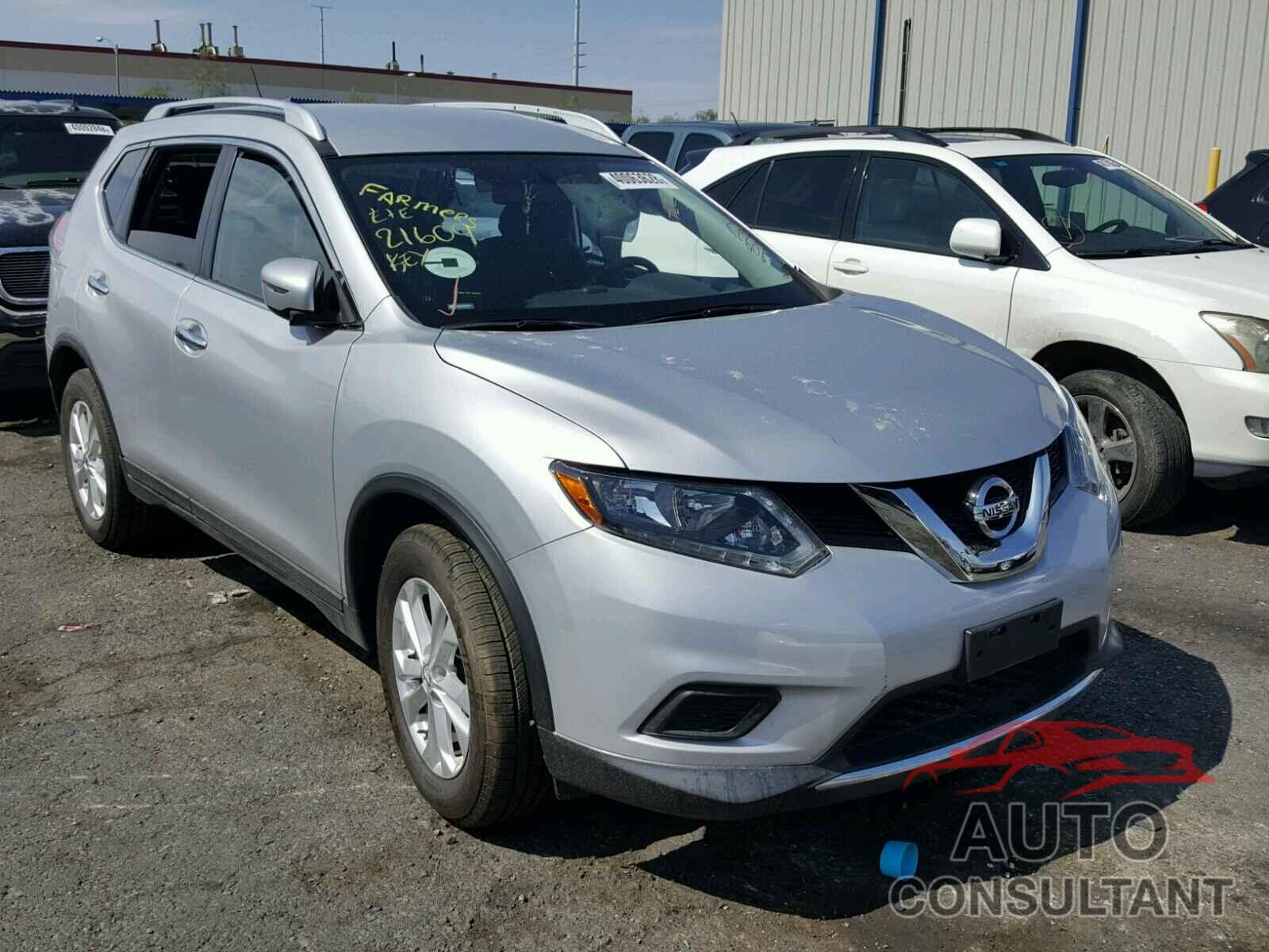 NISSAN ROGUE S 2016 - KNMAT2MTXGP666165