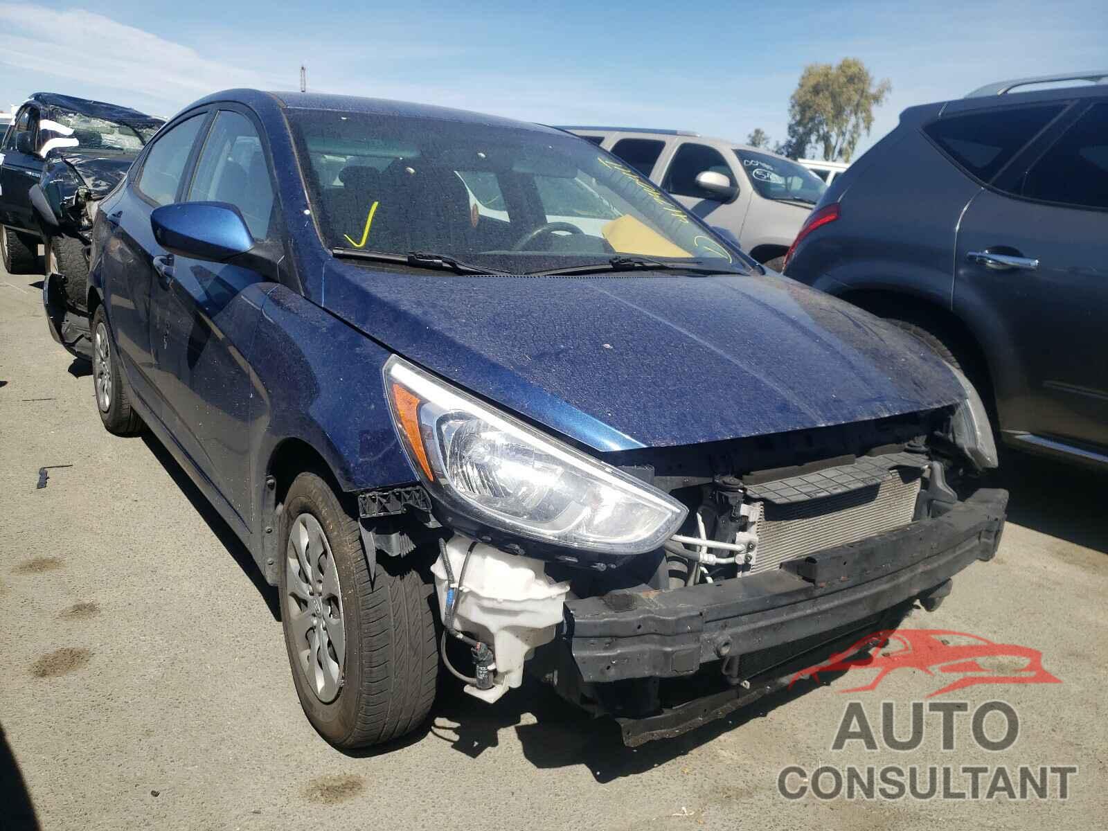 HYUNDAI ACCENT 2017 - KMHCT4AE7HU180518