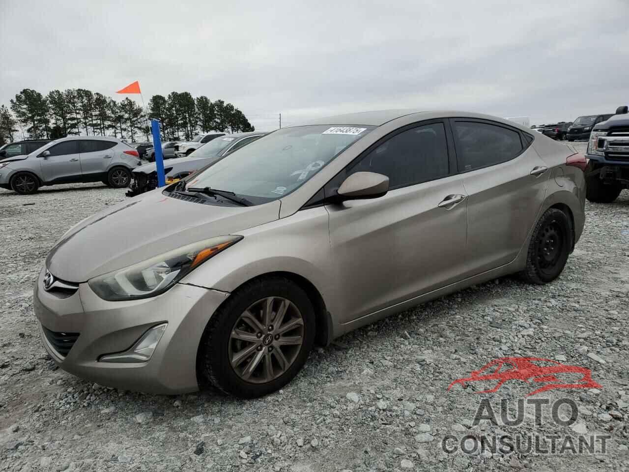 HYUNDAI ELANTRA 2016 - 5NPDH4AE4GH755628