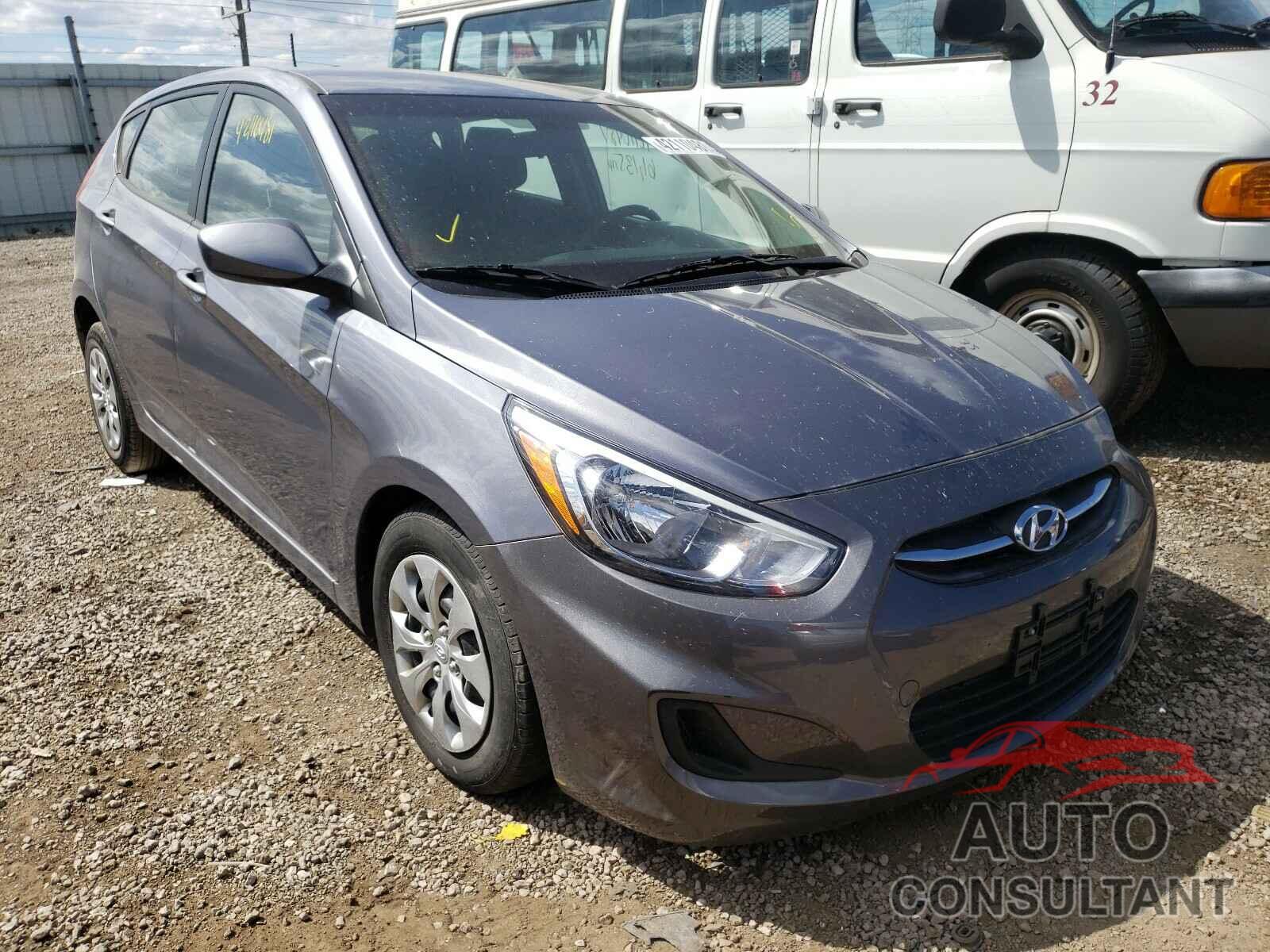 HYUNDAI ACCENT 2017 - KMHCT5AE6HU334576